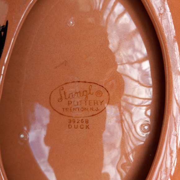 MCM Stangl Pottery, Trenton NJ Sportsman Duck Ashtray - Picture 14 of 17